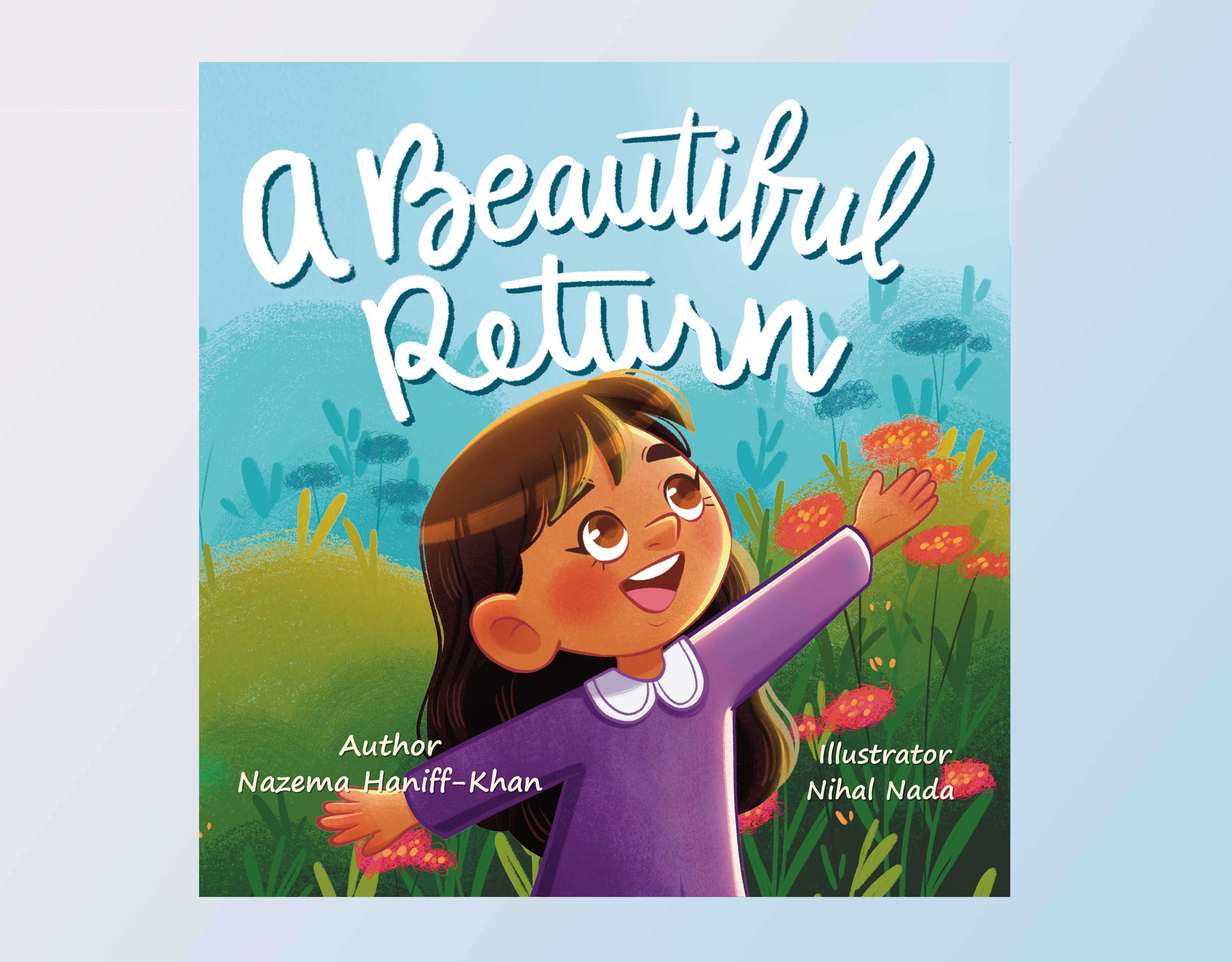 A Beautiful Return (Girl) — personalised Islamic children's book cover